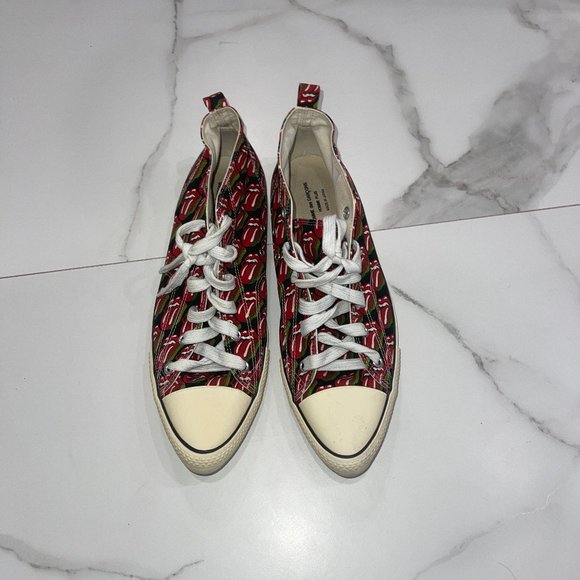 Comme des Garcons x Rolling Stones Sneakers Size 11 Men's Pre-owned - Picture 1 of 5
